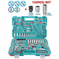 RACHE CON COPAS 1/2,1/4,3/8 X 156PZS INDUSTRIAL SUPER TOTAL (THKTHP21566)