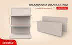 EXHIBIDOR DECAKILA TABLERO TRASERO (89.6X30CM) DECAKILA (GES004W)