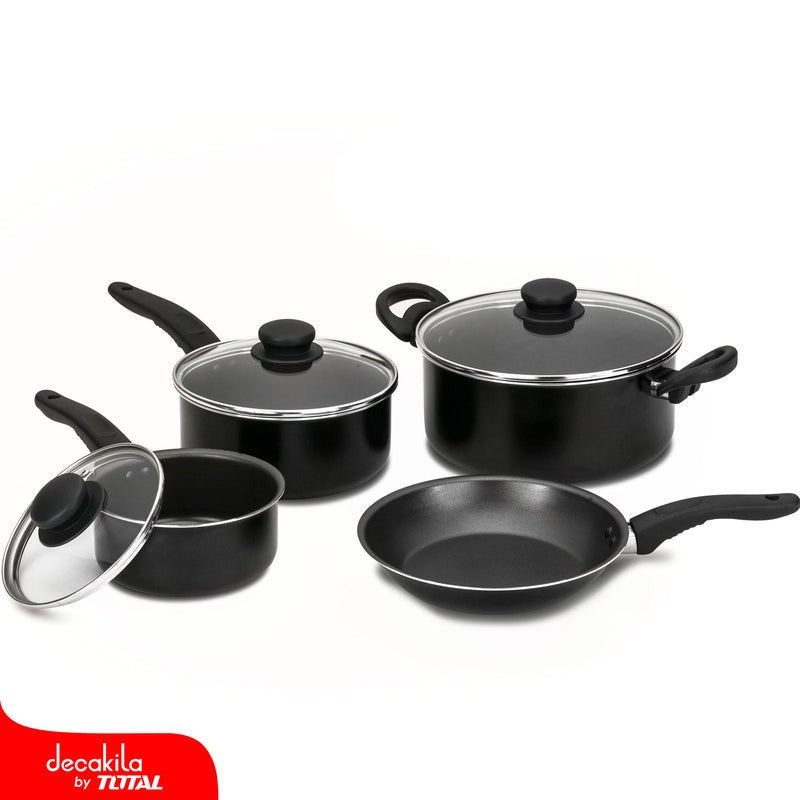 JUEGO DE OLLA X 4 PIEZAS ANTIHADERENTE DECAKILA