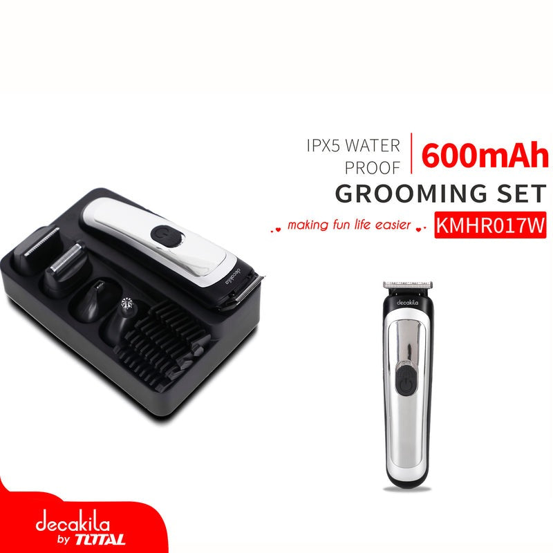 MAQUINA BARBERA 5 EN 1 RECARGABLE DECAKILA