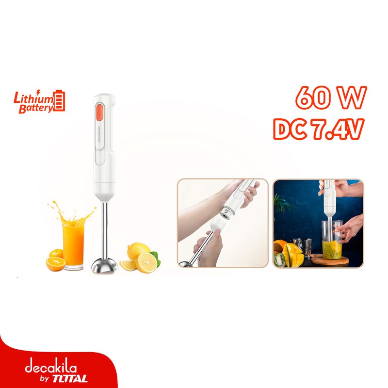 BATIDORA DE MANO INALAMBRICA 8V DECAKILA (KMJB037W)