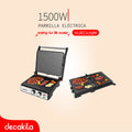 PARRILLA ELECTRICA 2 EN 1 120V DECAKILA