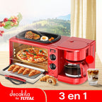 ESTACION DE DESAYUNO MULTIFUNCIONAL 3 EN 1 1350W 120V DECAKILA
