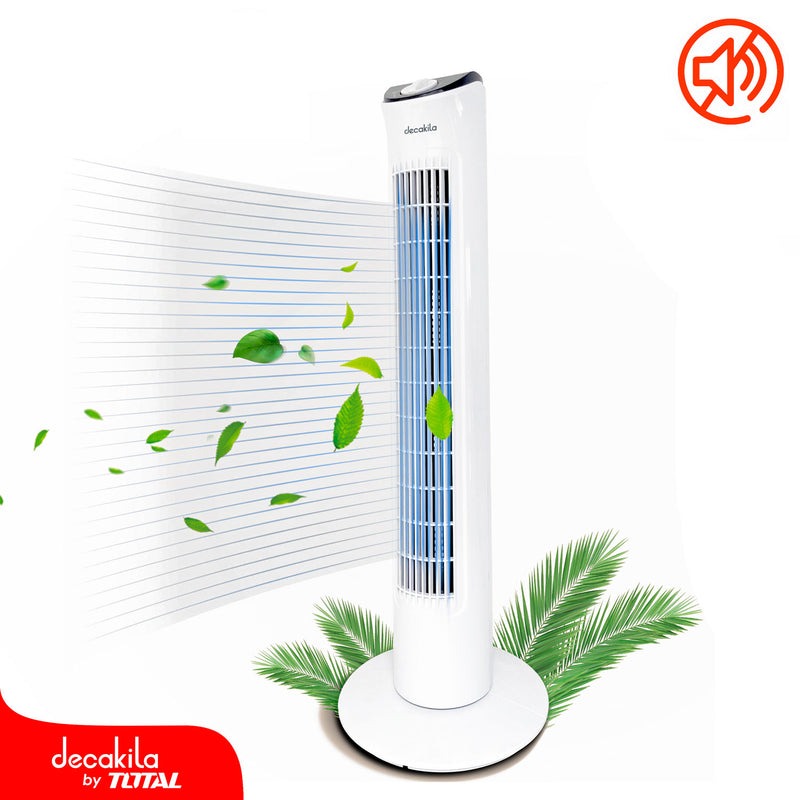 VENTILADOR DE TORRE 32" 3 AJUSTES DE VELOCIDADES 120V DECAKILA (