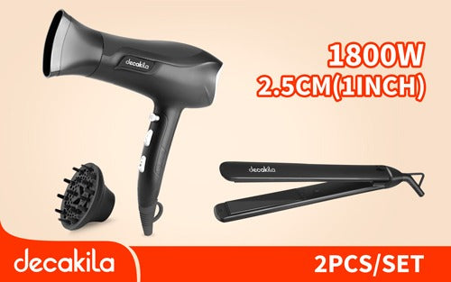 COMBO DE PLANCHA Y SECADOR 120V DECAKILA (KUHS041B)