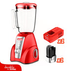LICUADORA INALAMBRICA 16V 1.5L VASO VIDRIO INCLUYE BATERIA Y CARGADOR DECAKILA (KUJB052R)