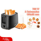 TOSTADORA DE DOS REBANADAS 120V DECAKILA (KUTS008B)