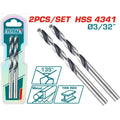 BROCA LAMINA 3/32" JUEGO X 2PZS  INDUSTRIAL SUPER TOTAL