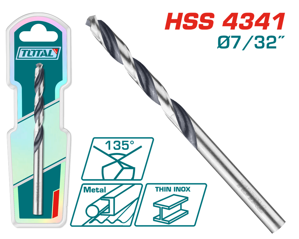 BROCA LAMINA 7/32" INDUSTRIAL SUPER TOTAL