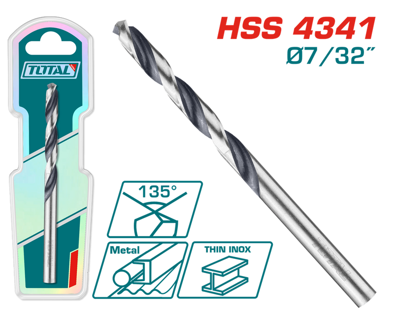 BROCA LAMINA 7/32" INDUSTRIAL SUPER TOTAL