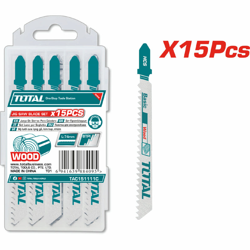 SET DE SEGUETA SIERRA CALADORA X 15 PZS TOTAL (TAC151111C)