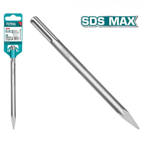 CINCEL (16") DE PUNTA SDS MAX  (TOTAL)