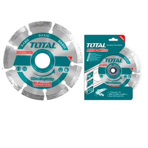 DISCO (4 1/2") SEGMENTADO 115x22.2MM Wet & Dry (TOTAL)