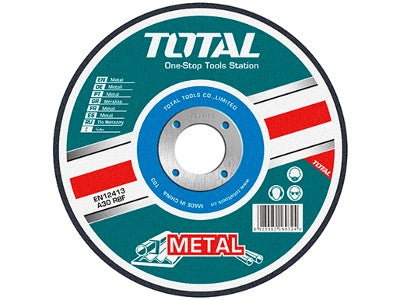 DISCO (4-1/2") METAL & INOX 115X1.6X22.2MM  (TOTAL)