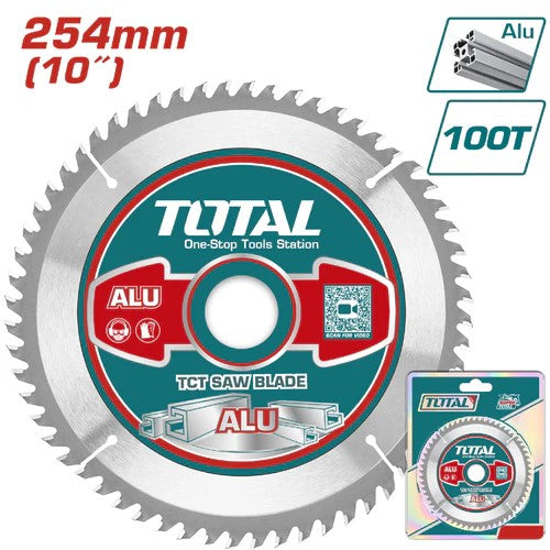 DISCO SIERRA CIRCULAR (10") TUNGST /ALUMINIO X 100T (TOTAL)