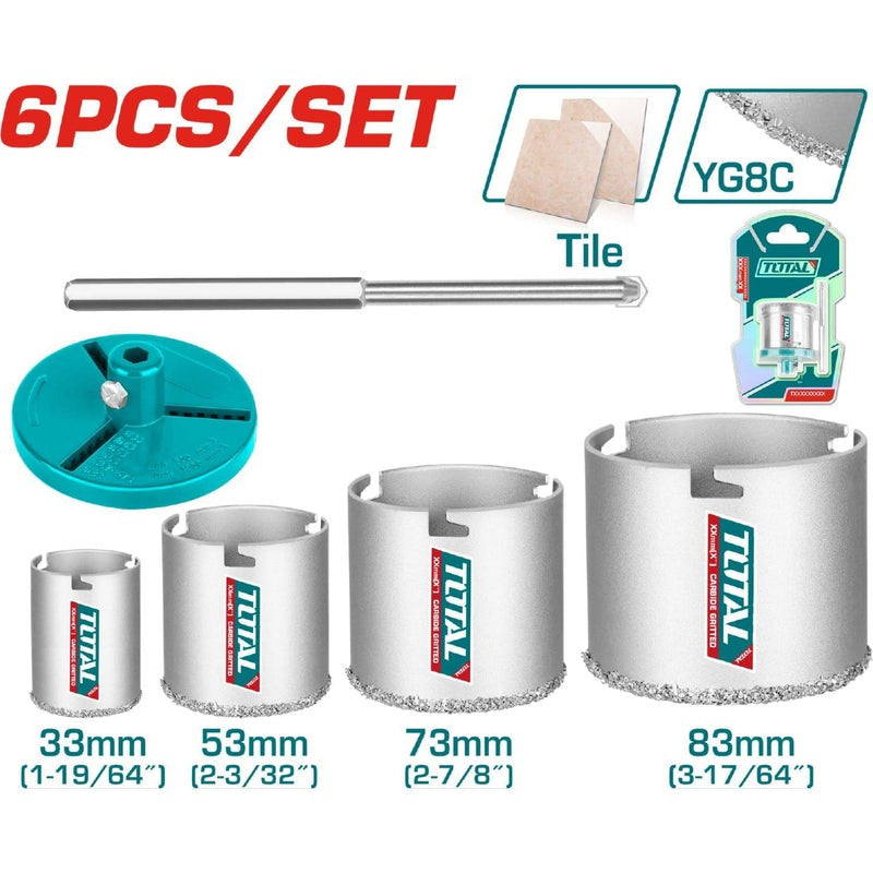 SIERRA COPA DIAMANTADA JUEGO X6PCS TOTAL