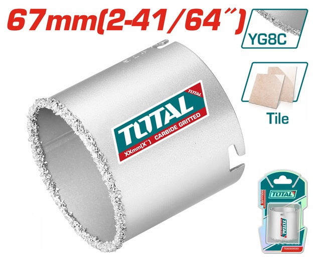 SIERRA COPA PARA BALDOSA 2-41/64" (67MM) SUPER TOTAL