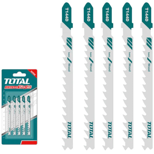HOJAS DE SIERRA CALADORA PARA MADERA X 5 PZS  (TOTAL)