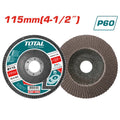 DISCO (4-1/2") FLAP P60 115x22.2MM (TOTAL)