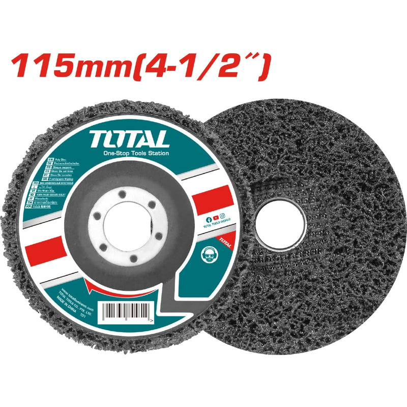 DISCO ABRASIVO DE POLIETILENO 4-1/2" SUPER TOTAL