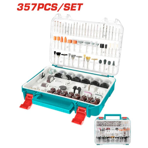 JUEGO DE ACCESORIOS PARA MOTOTOOL X 357PZS (TOTAL)