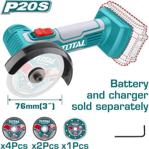 MINI PULIDORA 3" 20V INCLUYE 7 DISCOS (TOTAL)