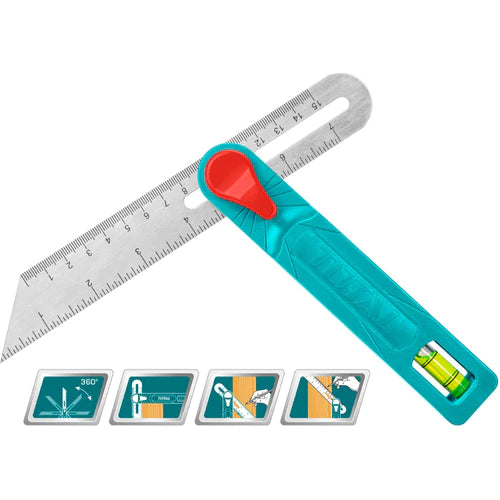 FALSA ESCUADRA 15 CM TOTAL (TAHS181511) (TOTAL)
