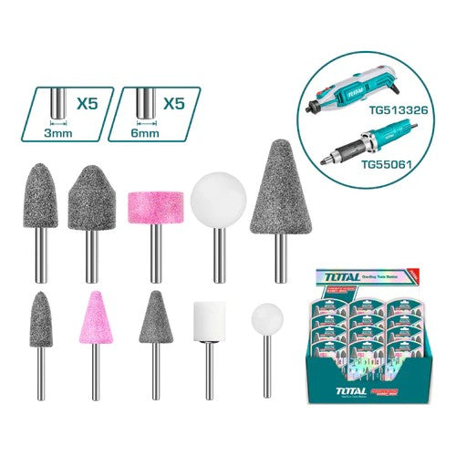 ACCESORIOS DE PIEDRA PARA MOTOTOOL X 10PZS (TOTAL)