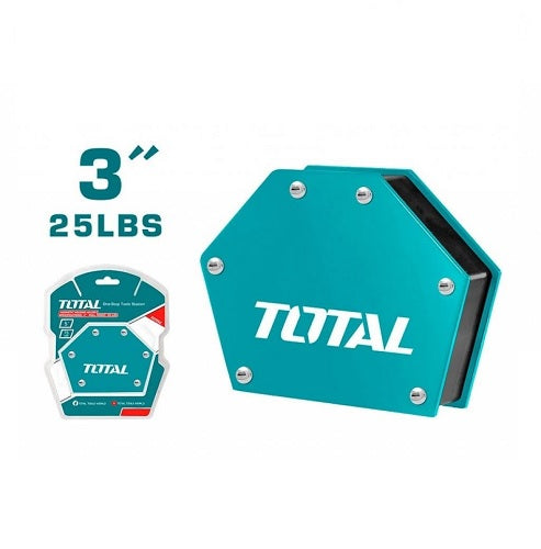 ESCUADRA MAGNETICA 3" (25LB) PARA SOLDAR / 5 ANGULOS (TOTAL)