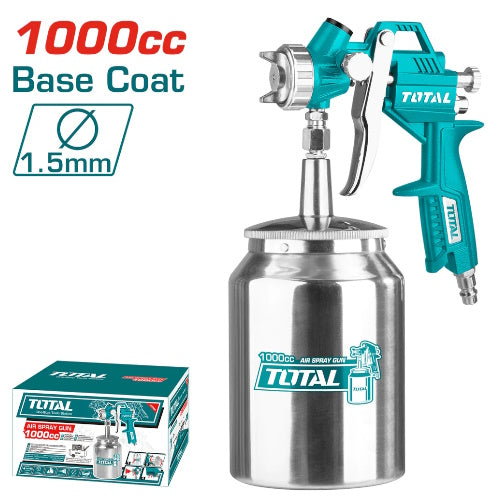 PISTOLA DE PINTAR 1.5MM (1000CC) / DE VASO / PARA BASE (TOTAL)