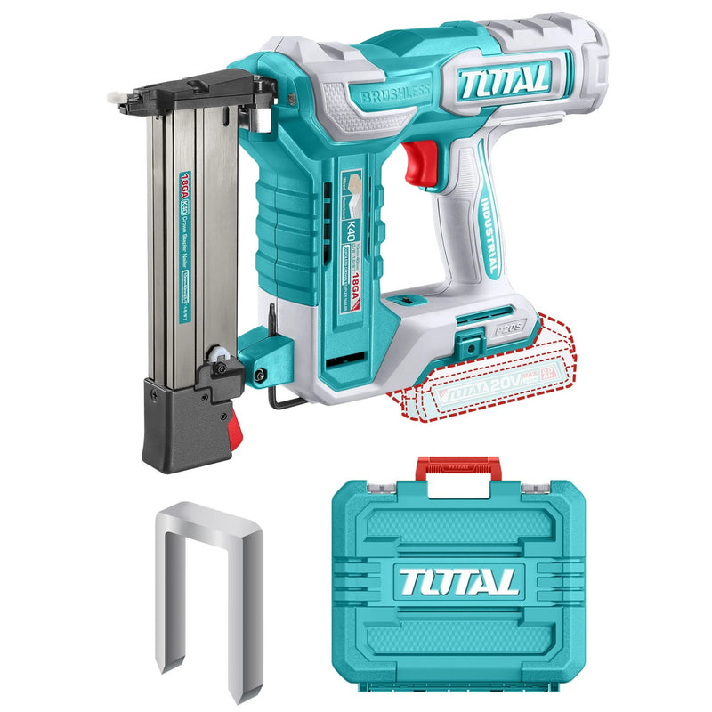 CLAVADORA + GRAPADORA INALAMBRICA 20V (5.7X40MM), BATERIA Y CARGADOR NO INCLUIDOS