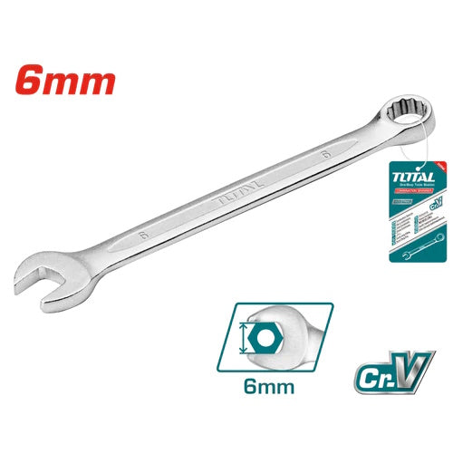 LLAVE COMBINADA 6 MM