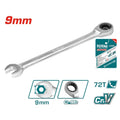 LLAVE COMBINADA TIPO RACHET 9 MM