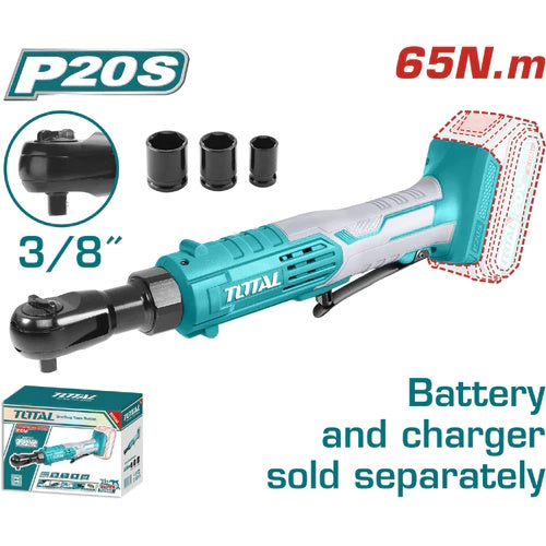 RATCHET 20V (3/8") (NO INCLUYE BATERIA NI CARGADOR) (TOTAL)