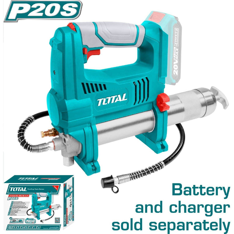 ENGRASADORA INALAMBRICA 30" 20V 10000 PSI 453G INDUSTRIAL SIN BATERIA NI CARGADOR (TOTAL)