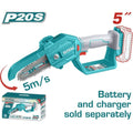 SIERRA MINI INALAMBRICA DE 5" 20V NO INCLUYE CARGADOR Y BATERIA