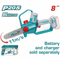 SIERRA MINI INALAMBRICA 8"  20V CARGADOR SE VENDEN POR SEPARADO  INDUSTRIAL  SUPER TOTAL (TGSLI2088)