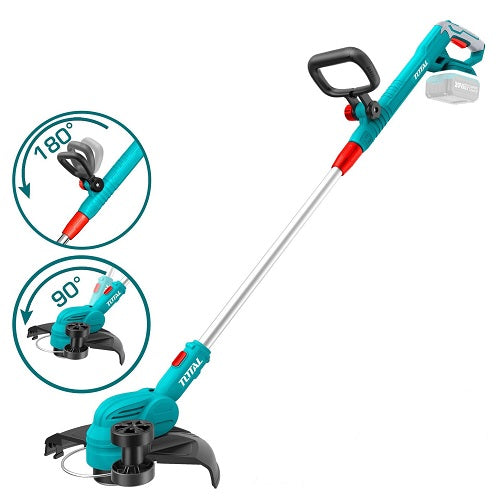 GUADAÑADORA INALAMBRICA 20V BATERIA Y CARGADOR NO INCLUIDO TOTAL (TGTLI20328) (TOTAL)