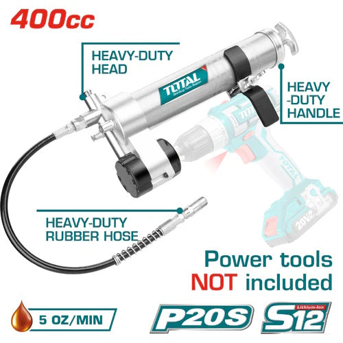 Accesorio Para Pistola Engrasadora, Adaptador Con Herramienta Engrasadora De Engrase Manual De Alta Presion De 12000psi Para Taladro Electrico