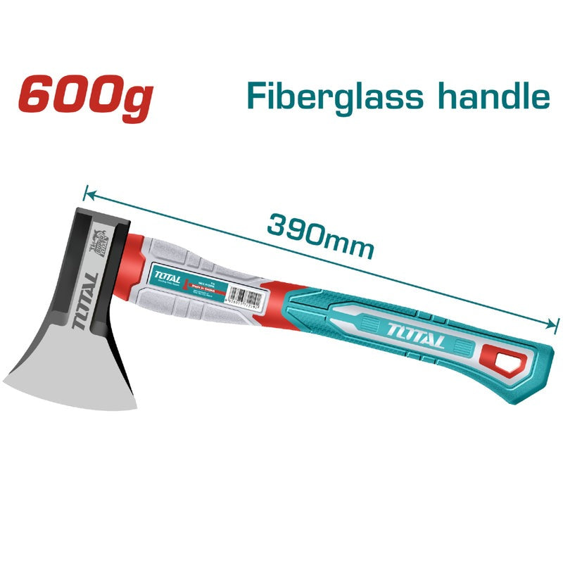 HACHA 600G MANGO DE FIBRA DE VIDRIO SUPER TOTAL (THAX061600)