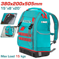 MALETIN PORTA HERRAMIENTA  CAPACIDAD MAXIMA 15 KG TOTAL (THBP04025)