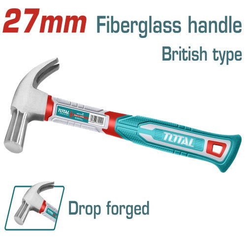 MARTILLO 27MM MANGO FIBRA DE VIDRIO SUPER TOTAL