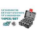 JUEGO DE COPAS DE ESTRELLA X 14PZS (TOTAL)