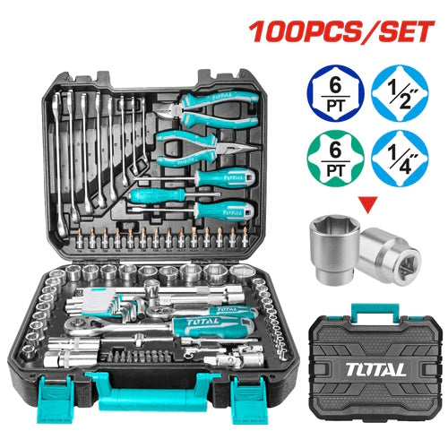 JUEGO DE HERRAMIENTAS X 100 PZS (TOTAL)