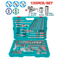 RACHE CON COPAS  1/2,1/4,3/8 X 135 PZS INDUSTRIAL SUPER TOTAL (THKTHP21356)