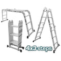 ESCALERA MULTIPOSICIÓN 4X3 PASOS (3.36M) (TOTAL)