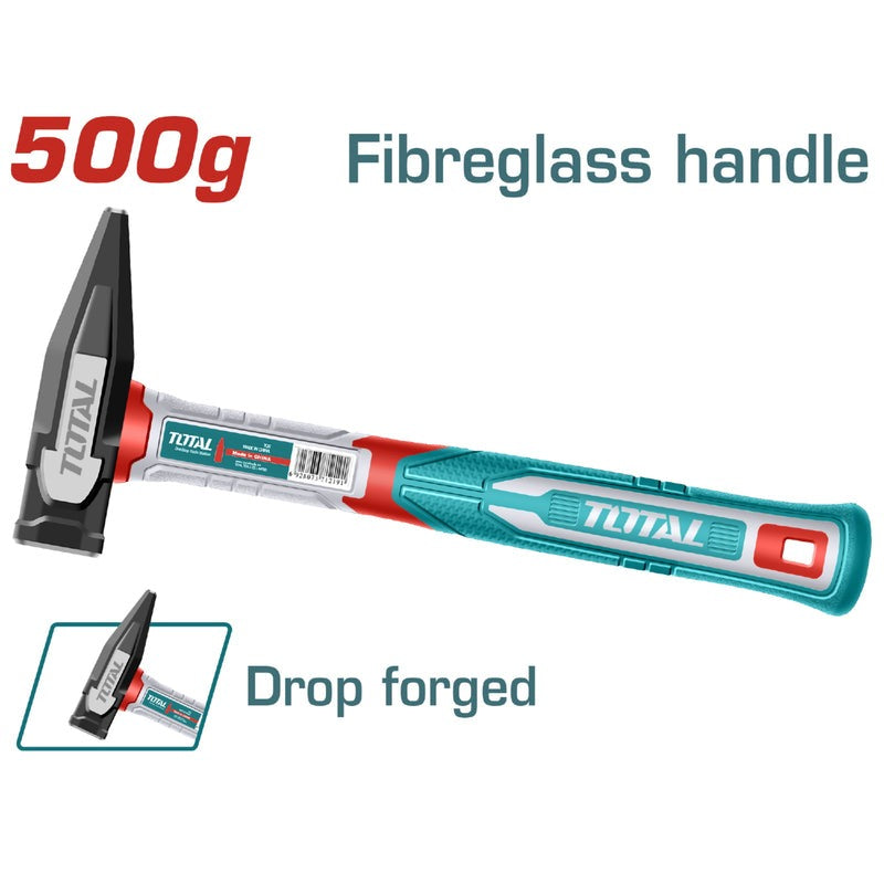MARTILLO LATONERO 500G DE FIBRA DE VIDRIO TOTAL