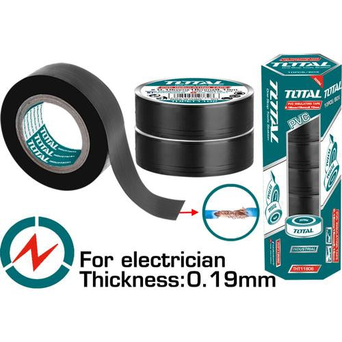 CINTA AISLANTE (9.15M X 18MM X 0.19MM) (TOTAL)