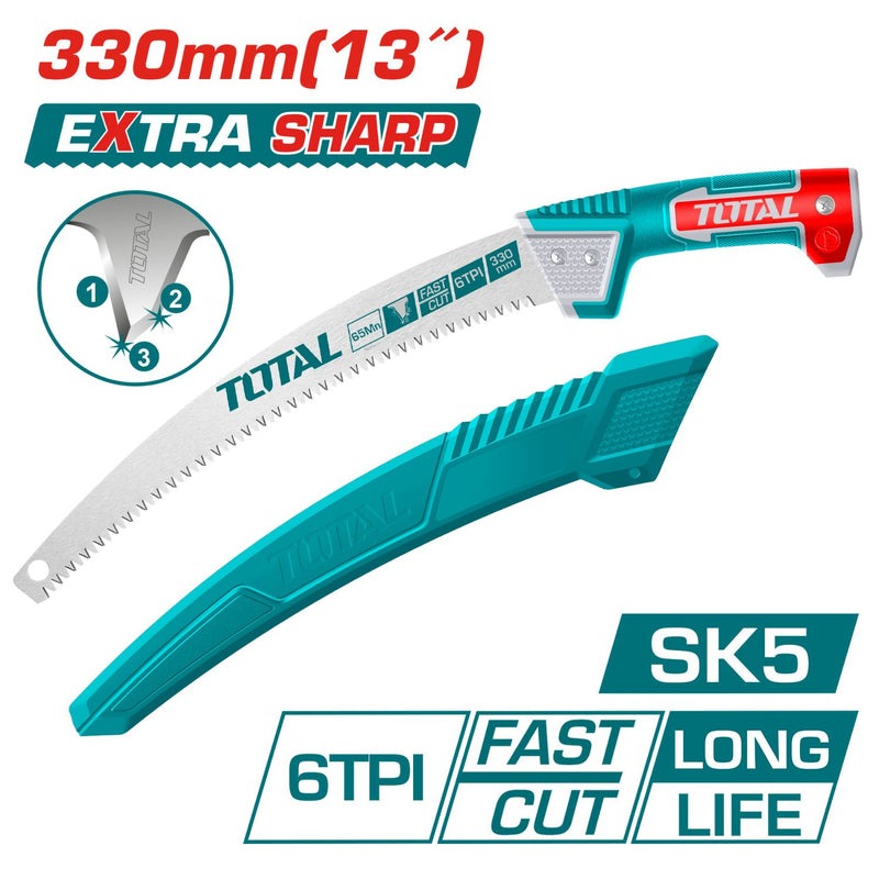 SERRUCHO PODADOR CURVO 13" INDUSTRIAL SUPER TOTAL