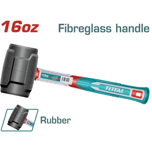 MARTILLO DE GOMA (16 OZ) / MANGO FIBRA DE VIDRIO (TOTAL)